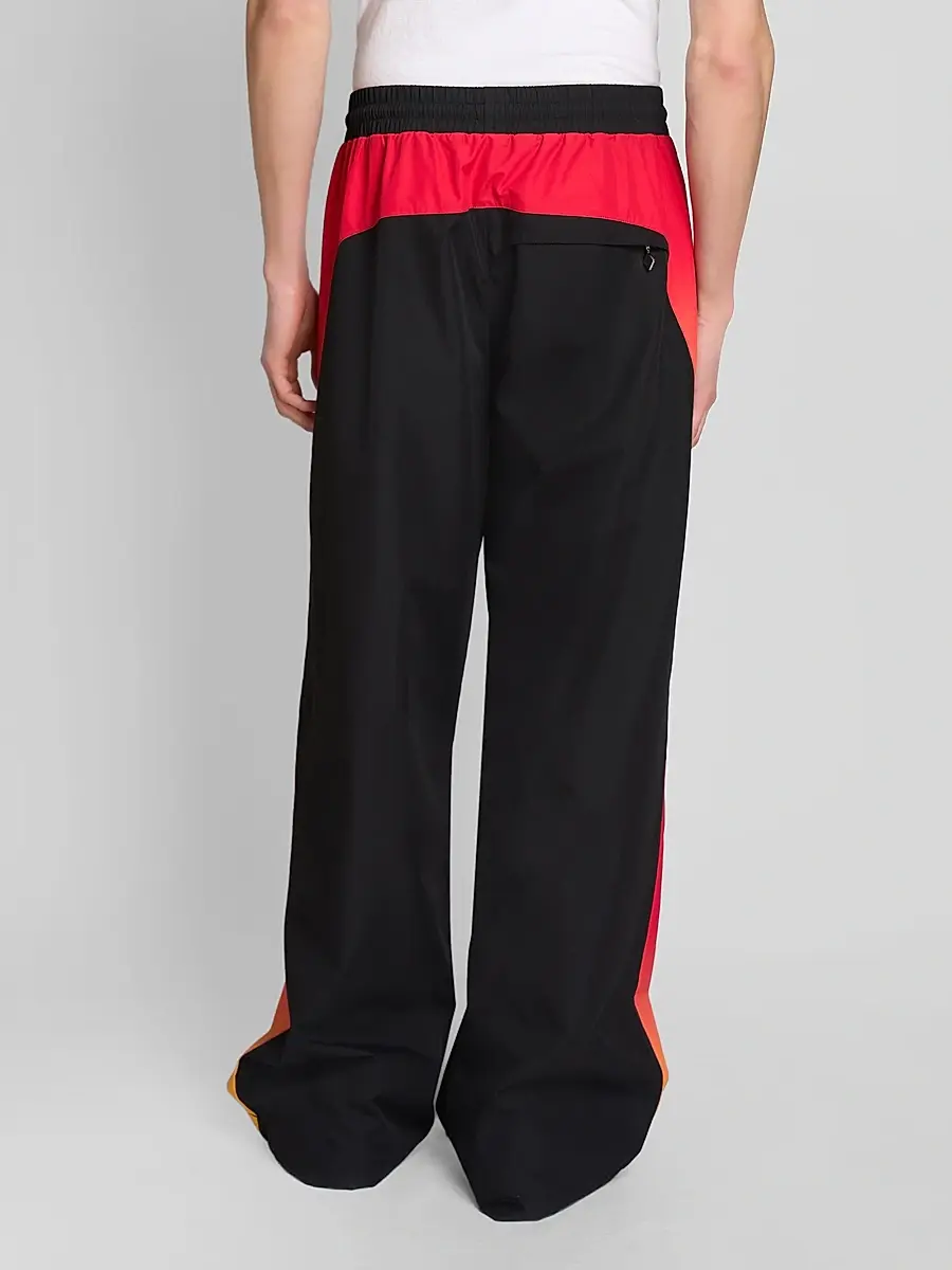 Casablanca Men's Printed Wide-Leg Track Pants | Thumbnail 3