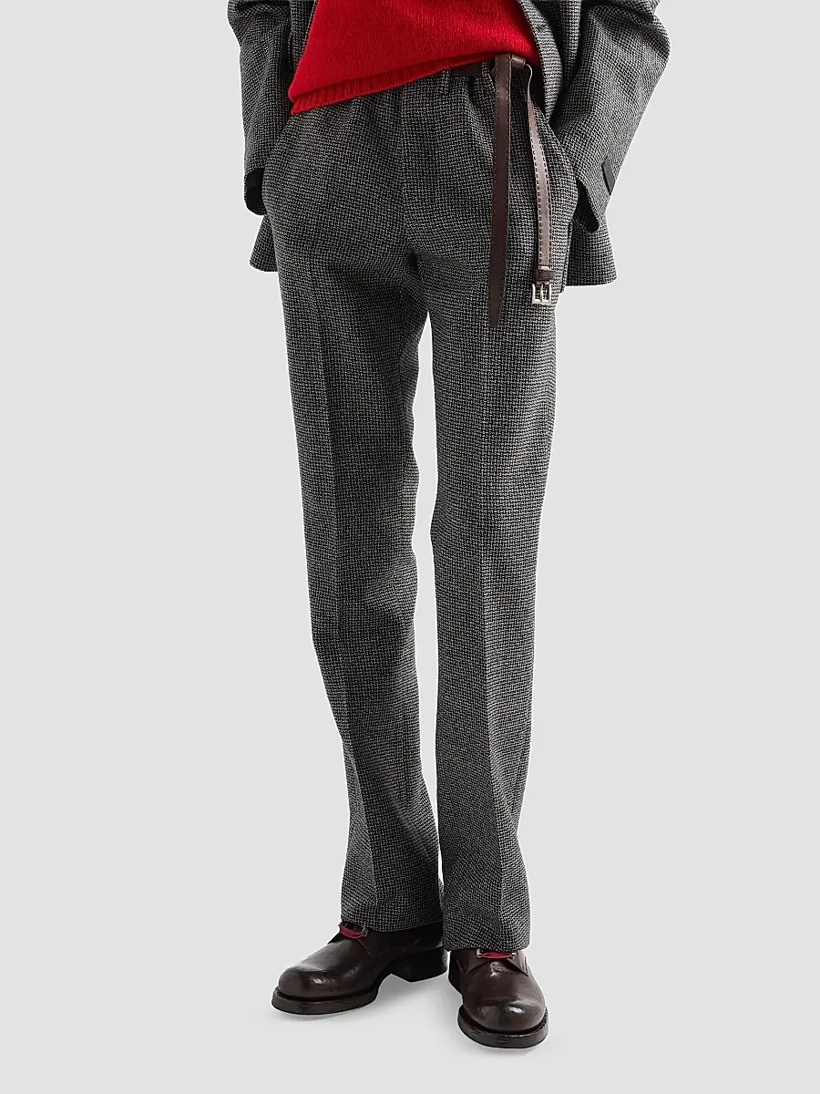 Prada Men's Wool Pants | Thumbnail 3 Prada Men's Wool Pants | Thumbnail 3