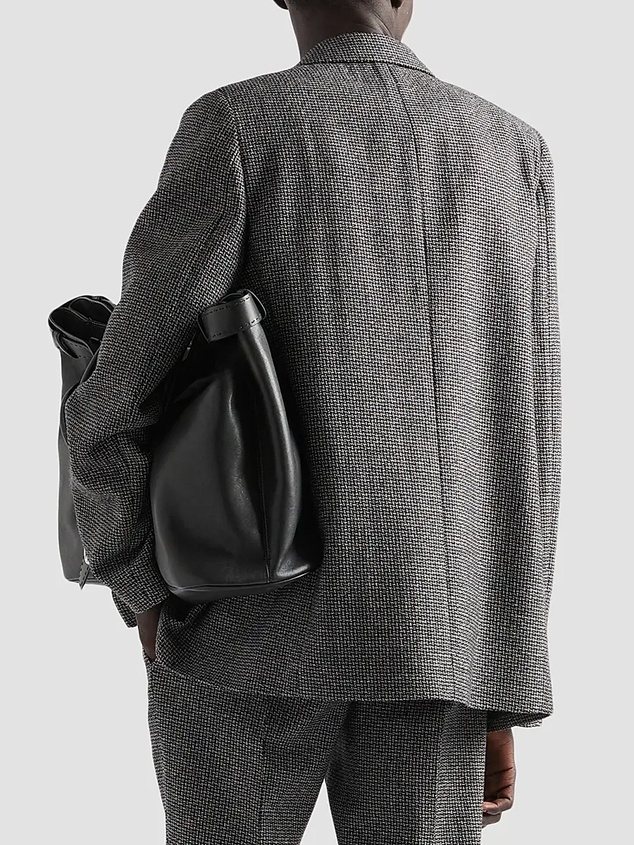Prada Men's Single-Breasted Wool Jacket | Thumbnail 5 Prada Men's Single-Breasted Wool Jacket | Thumbnail 5