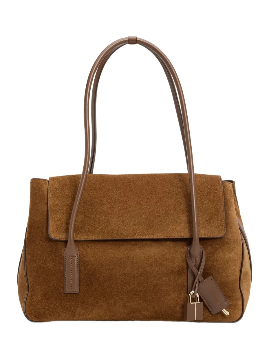 Tom Ford Women's Medium Suede & Leather Shoulder Bag