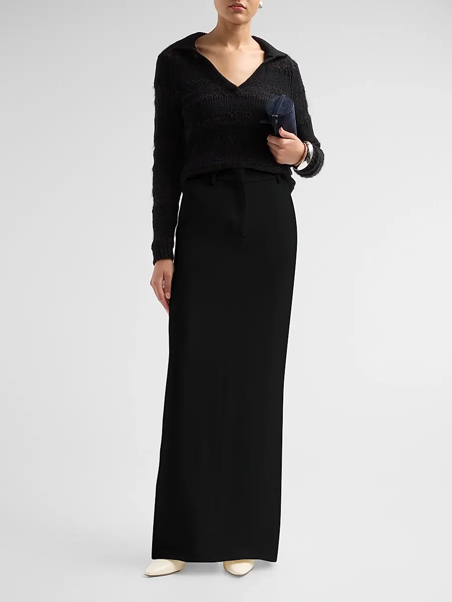 Fabiana Filippi Women's Cady A-Line Maxi Skirt | Thumbnail 2