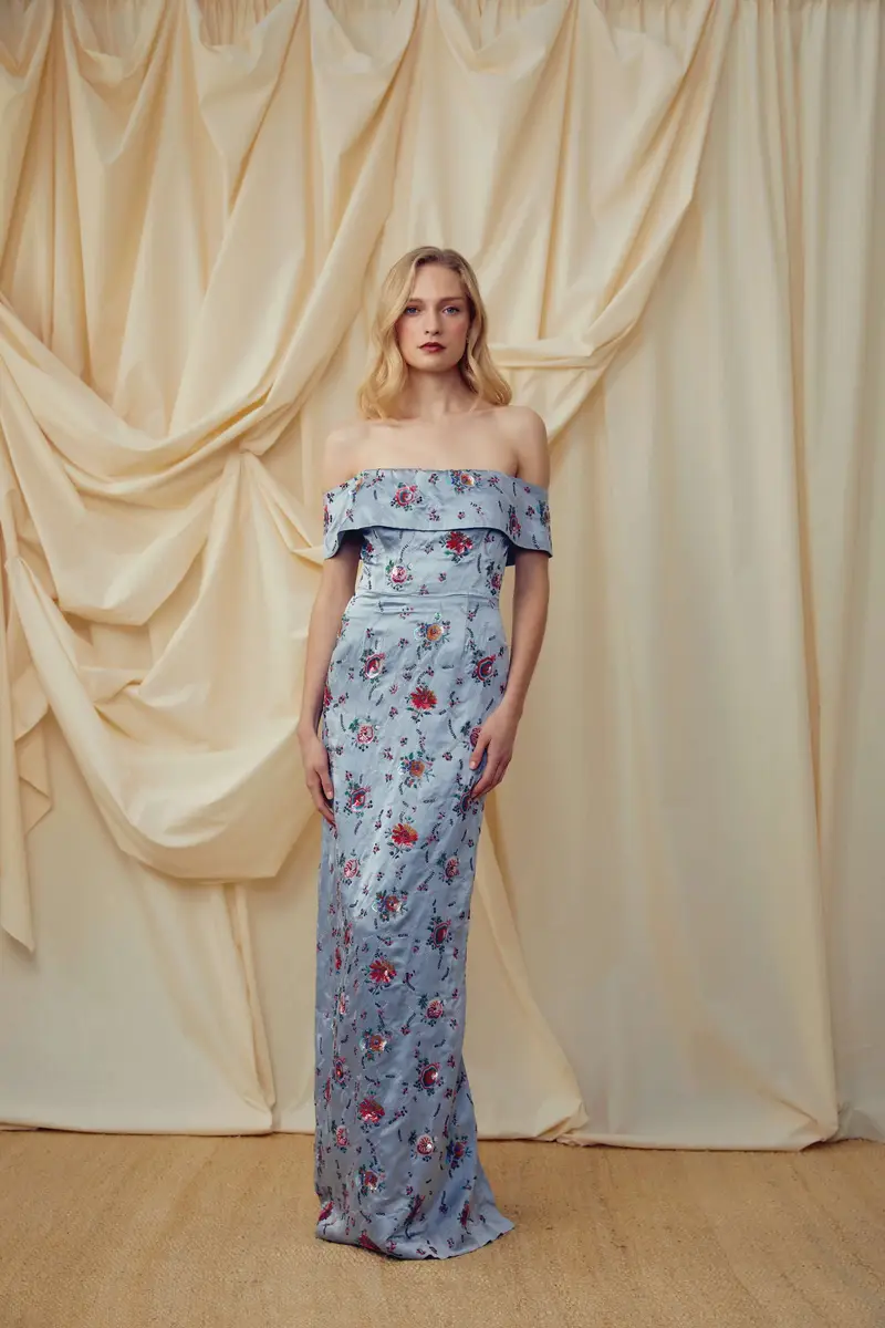 Markarian Clover Hand-Beaded Gown | Thumbnail 2