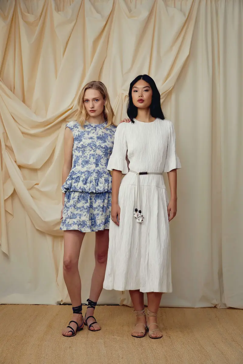 Markarian Dovie Prarie Blue Ruffle Skirt | Thumbnail 2 Markarian Dovie Prarie Blue Ruffle Skirt | Thumbnail 2