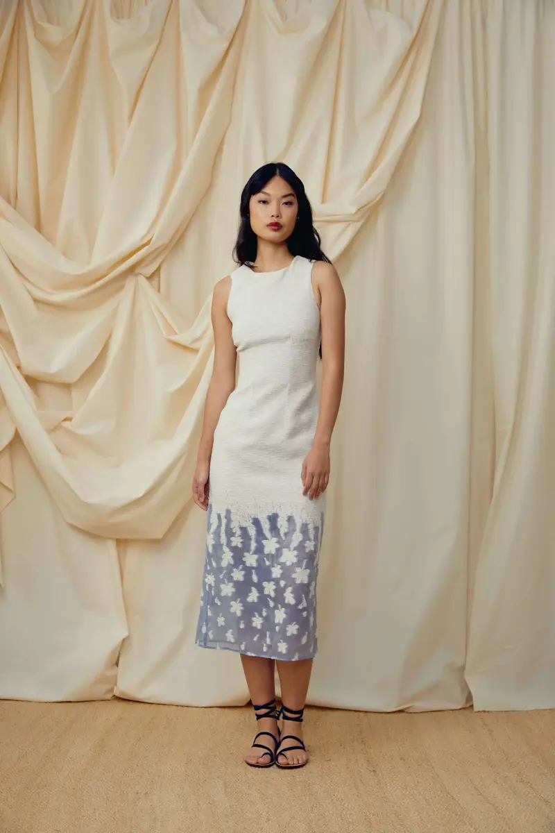 Markarian Maybelle Abstract Organza Dress | Thumbnail 2 Markarian Maybelle Abstract Organza Dress | Thumbnail 2