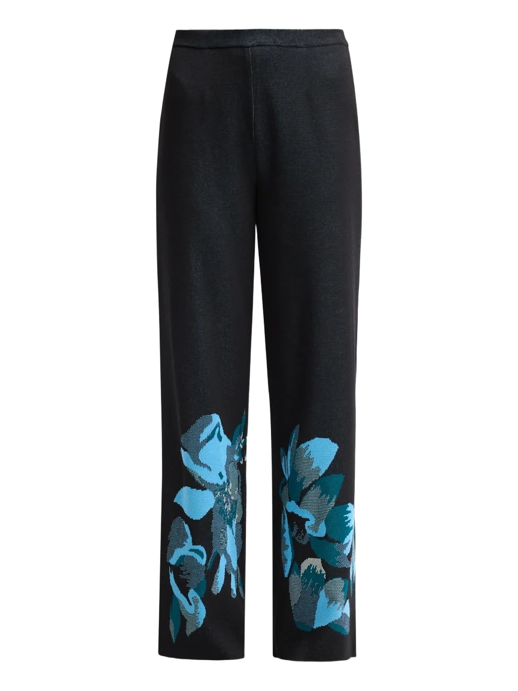 Women's Floral Jacquard Pants Women's Floral Jacquard Pants