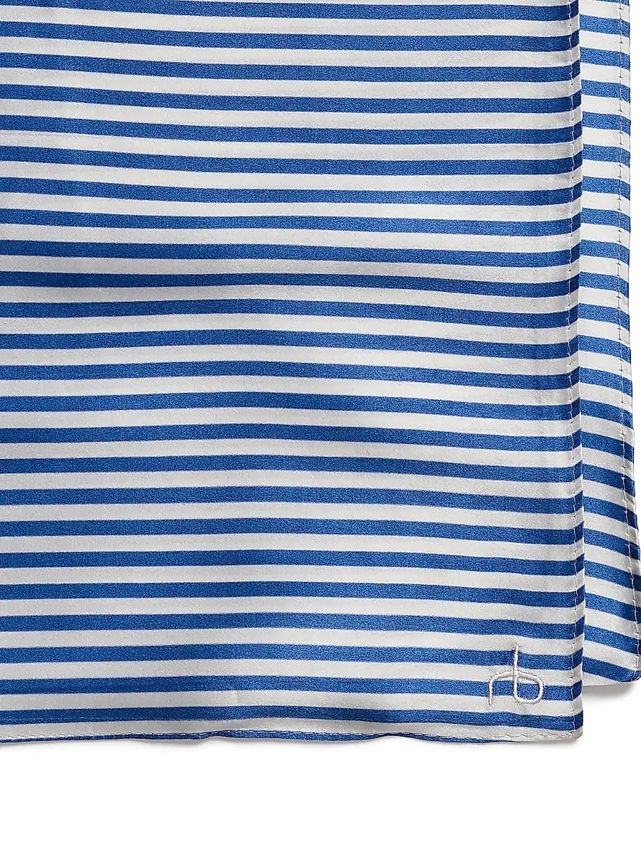 rag & bone Women's Gail Striped Silk Square Scarf | Thumbnail 2 rag & bone Women's Gail Striped Silk Square Scarf | Thumbnail 2