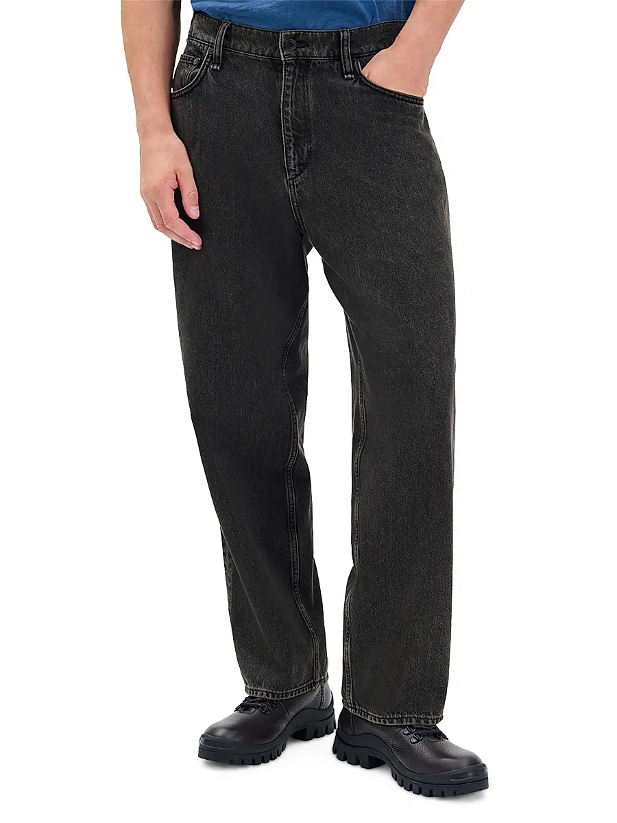 rag & bone Men's Authentic Rigid Infuse Baggy Jeans | Thumbnail 3