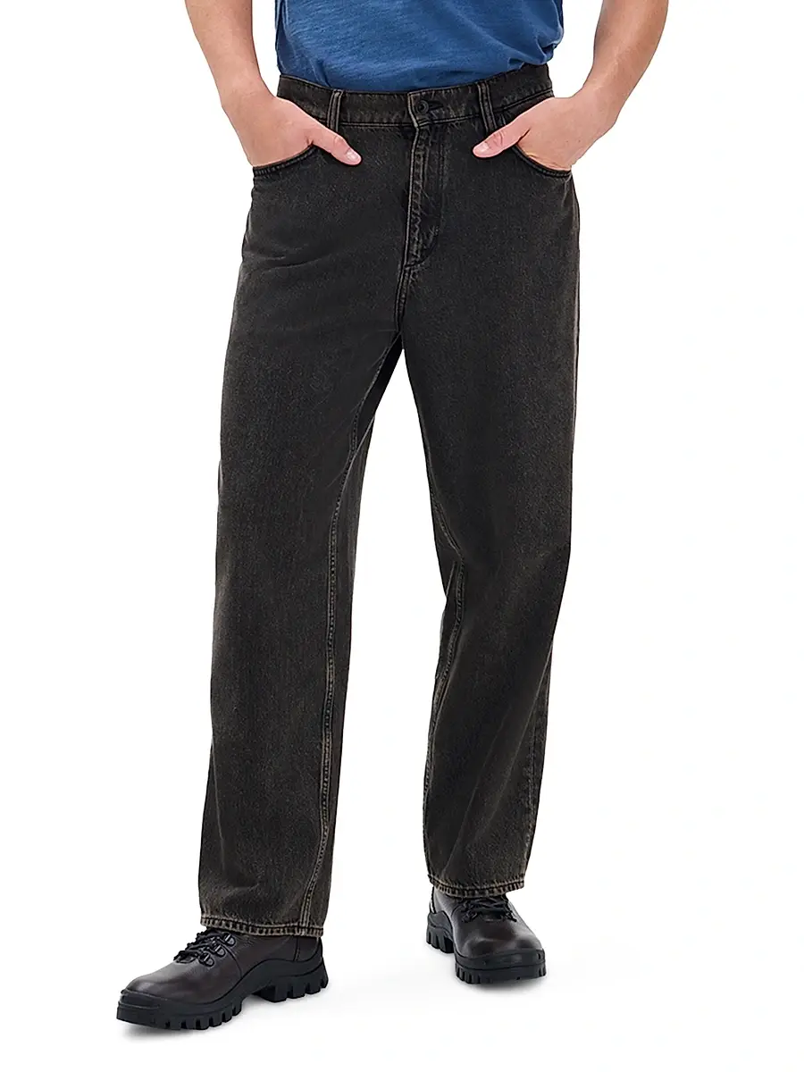 rag & bone Men's Authentic Rigid Infuse Baggy Jeans | Thumbnail 5