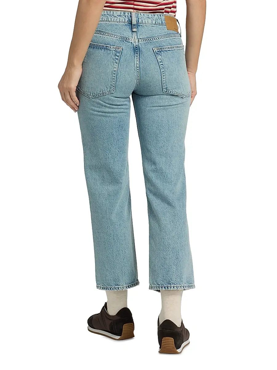 rag & bone Women's Harlow Low-Rise Straight-Leg Crop Jeans | Thumbnail 5 rag & bone Women's Harlow Low-Rise Straight-Leg Crop Jeans | Thumbnail 5