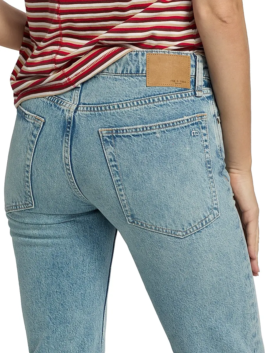 rag & bone Women's Harlow Low-Rise Straight-Leg Crop Jeans | Thumbnail 6 rag & bone Women's Harlow Low-Rise Straight-Leg Crop Jeans | Thumbnail 6