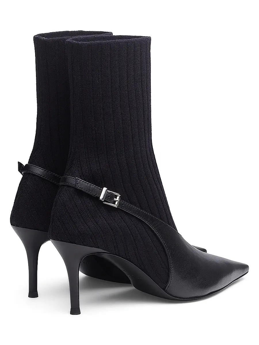 rag & bone Women's Mercer 75MM Sock Boots | Thumbnail 3 rag & bone Women's Mercer 75MM Sock Boots | Thumbnail 3