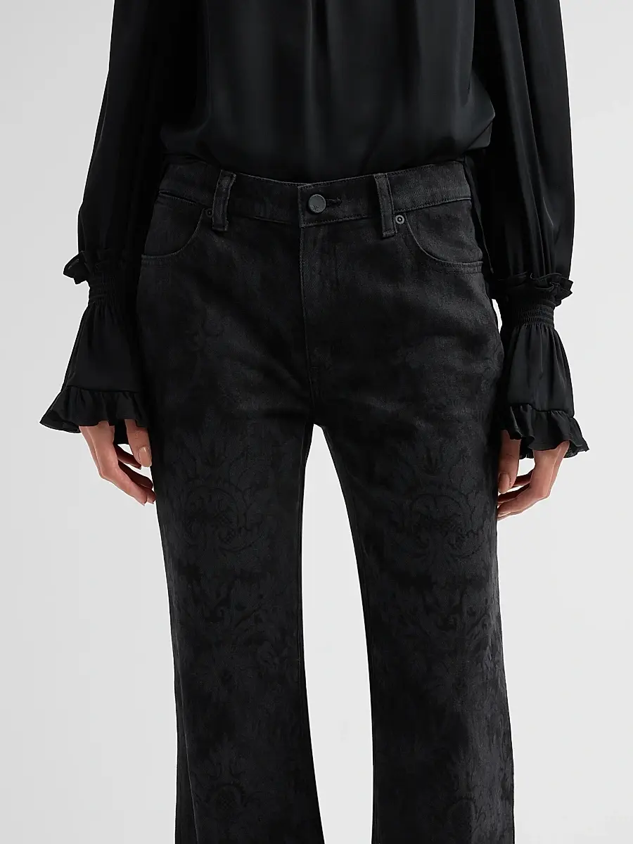 Kobi Halperin Women's Zane Flare-Leg Jeans | Thumbnail 5