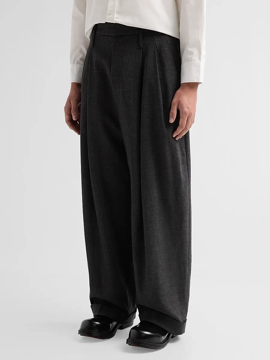 Public School Men Waverly Pleated-Front Wool Pants | Thumbnail 4 Public School Men Waverly Pleated-Front Wool Pants | Thumbnail 4