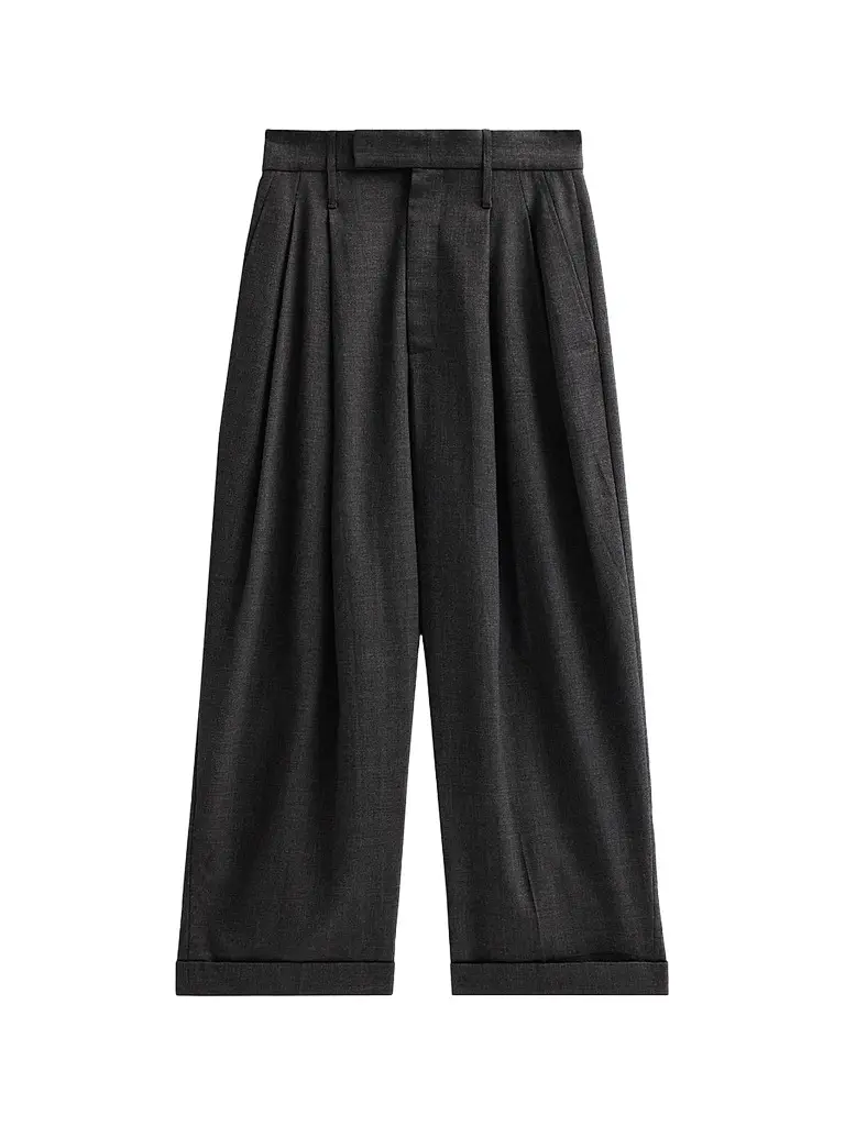 Public School Men Waverly Pleated-Front Wool Pants