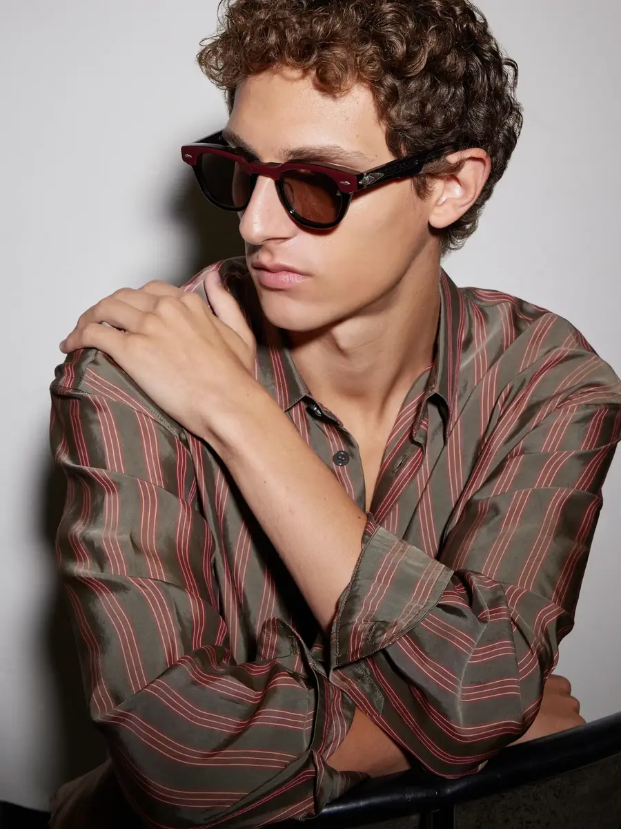 Jacques Marie Mage Wahkan D-Frame Two-Tone Acetate Sunglasses - Men | Thumbnail 2