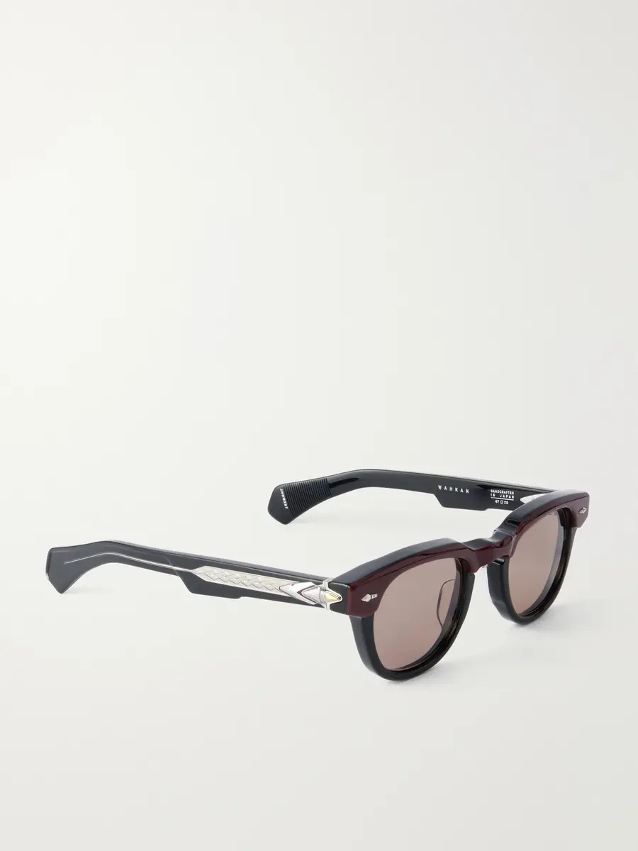 Jacques Marie Mage Wahkan D-Frame Two-Tone Acetate Sunglasses - Men | Thumbnail 4