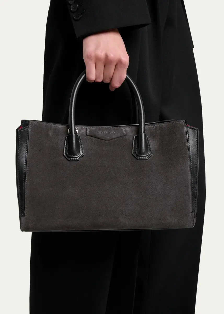 Givenchy Antigona Suede & Leather Carryall Top-Handle Bag | Thumbnail 2