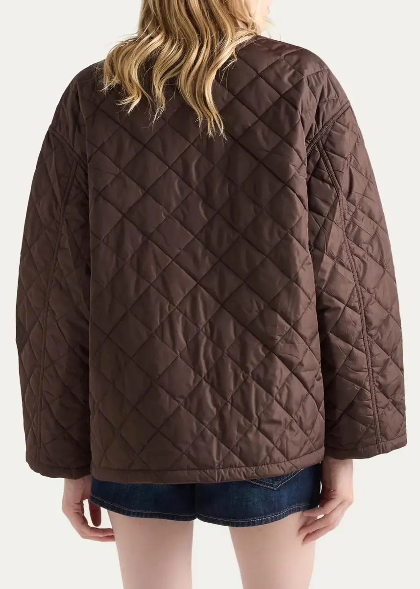 Prada Quilted Nylon Jacket | Thumbnail 3 Prada Quilted Nylon Jacket | Thumbnail 3