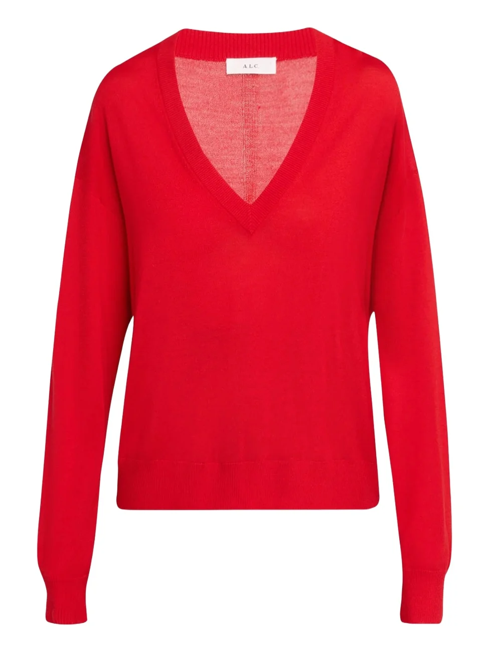 Nicole Wool V-Neck Sweater