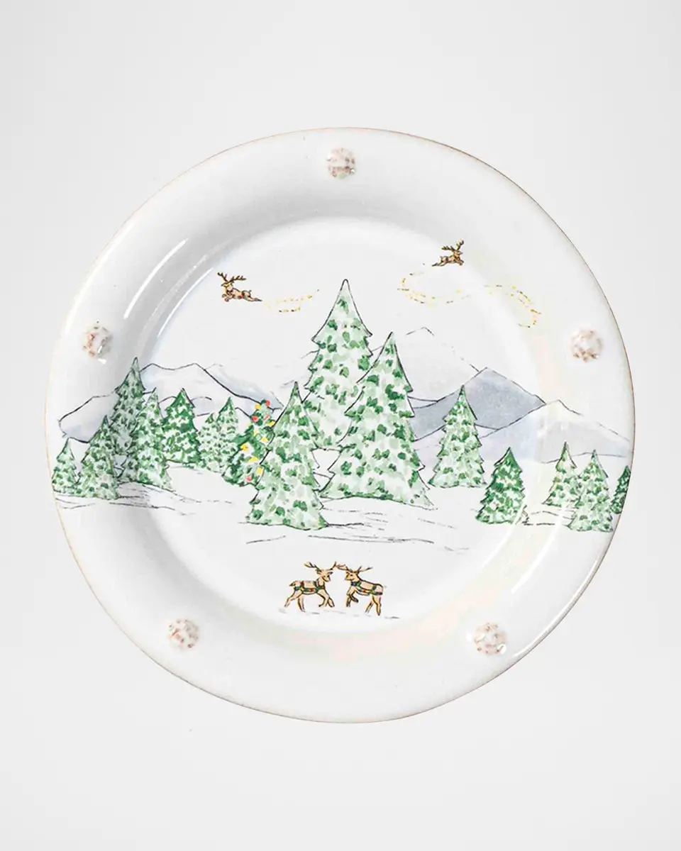 Juliska Berry & Thread North Pole Cocktail Plates | Thumbnail 5 Juliska Berry & Thread North Pole Cocktail Plates | Thumbnail 5