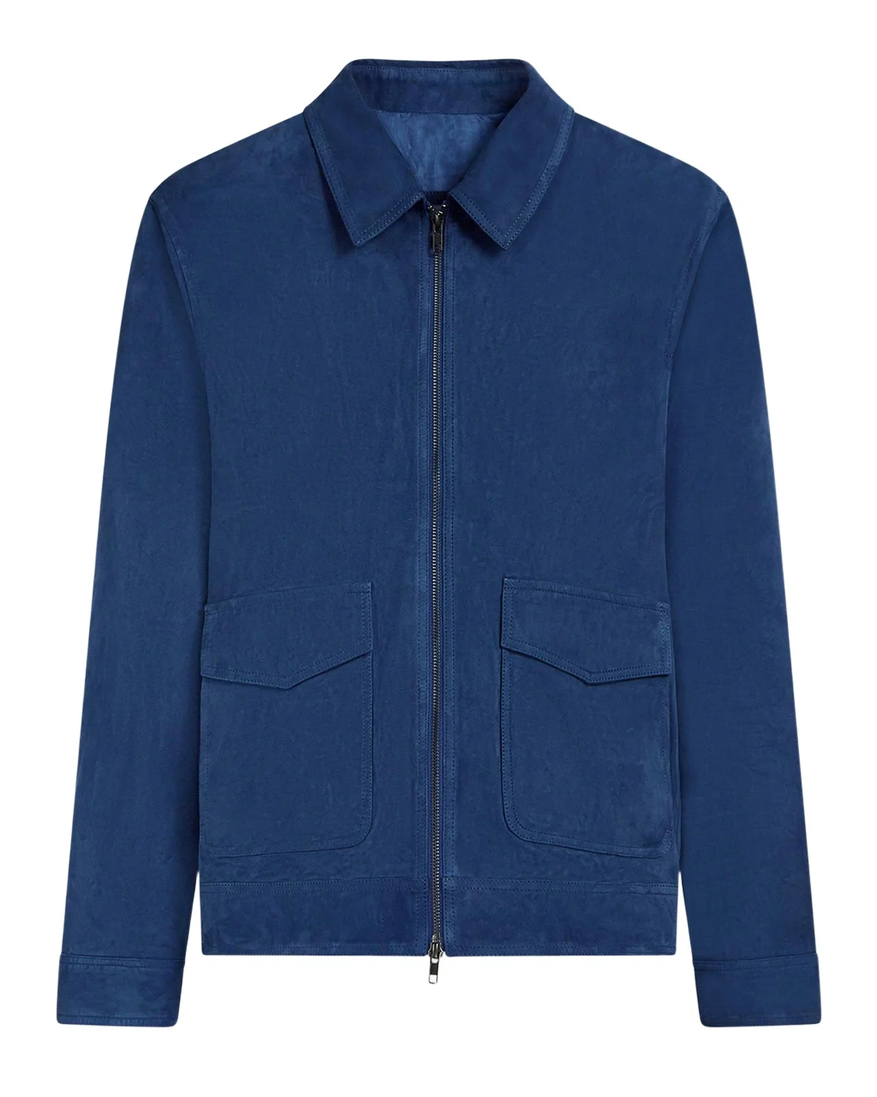 Men's Suede Zip Bomber Jacket Men's Suede Zip Bomber Jacket
