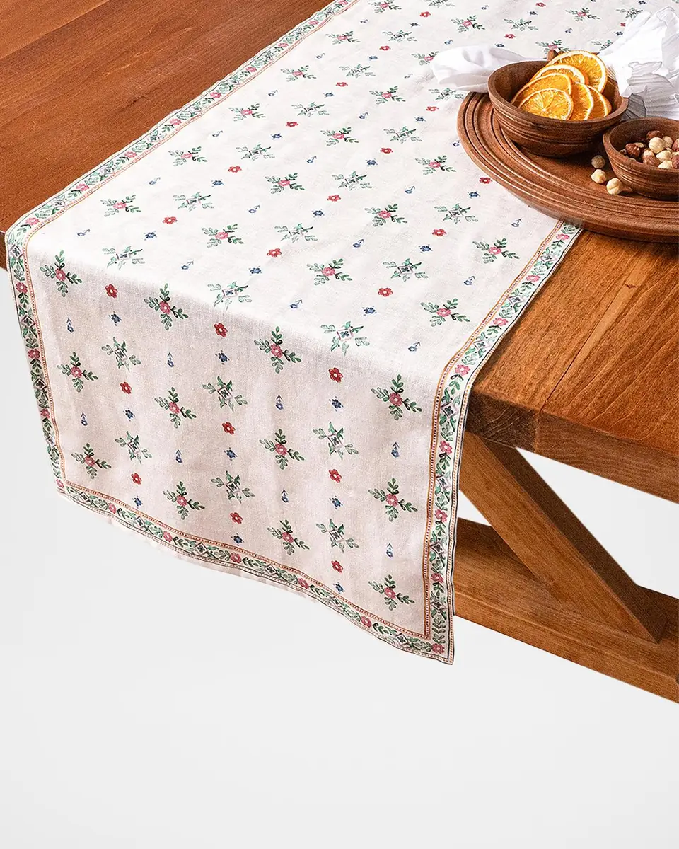 Juliska Heidi Table Runner, 18" x 90" | Thumbnail 2 Juliska Heidi Table Runner, 18" x 90" | Thumbnail 2