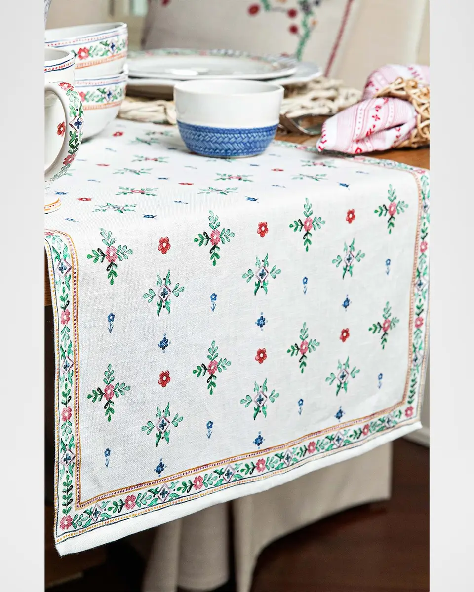 Juliska Heidi Table Runner, 18" x 90" | Thumbnail 3 Juliska Heidi Table Runner, 18" x 90" | Thumbnail 3