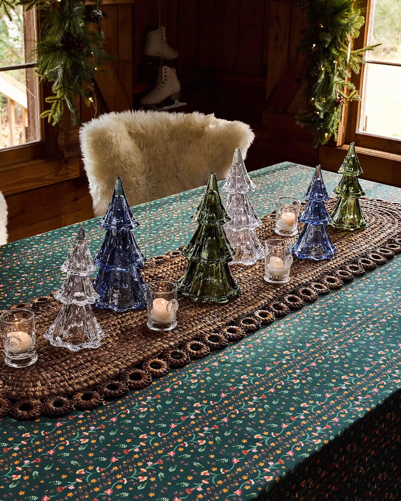 Juliska Klara Tablecloth, 60" x 120"