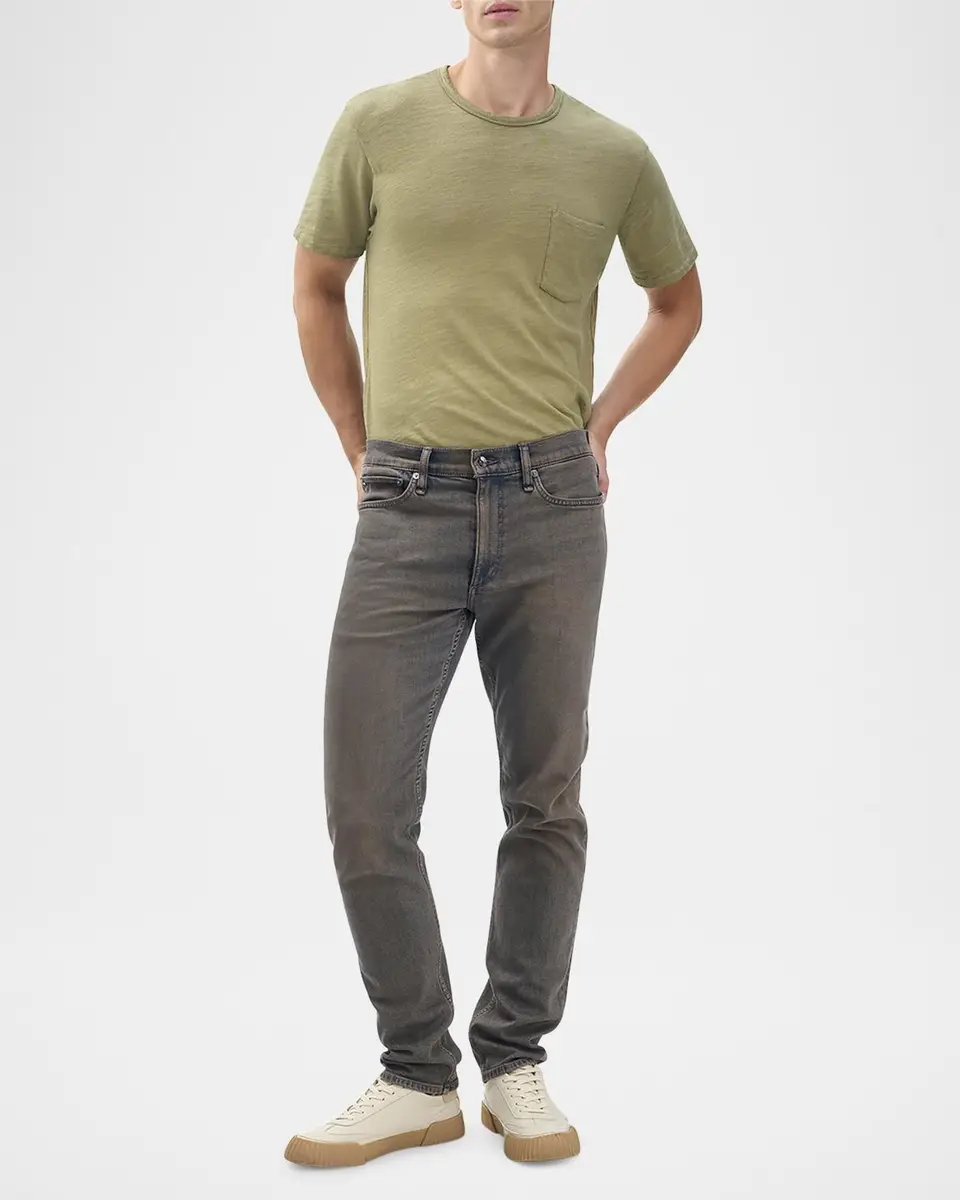 rag & bone Men's Fit 2 Authentic Stretch Slim Five-Pocket Pants | Thumbnail 2 rag & bone Men's Fit 2 Authentic Stretch Slim Five-Pocket Pants | Thumbnail 2