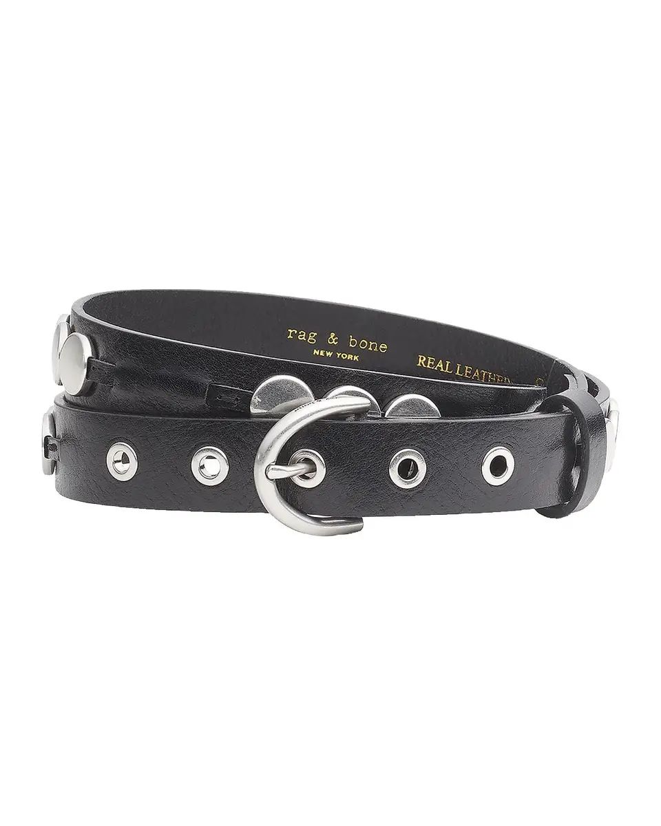 rag & bone Luna Beaded LeatherBelt | Thumbnail 3