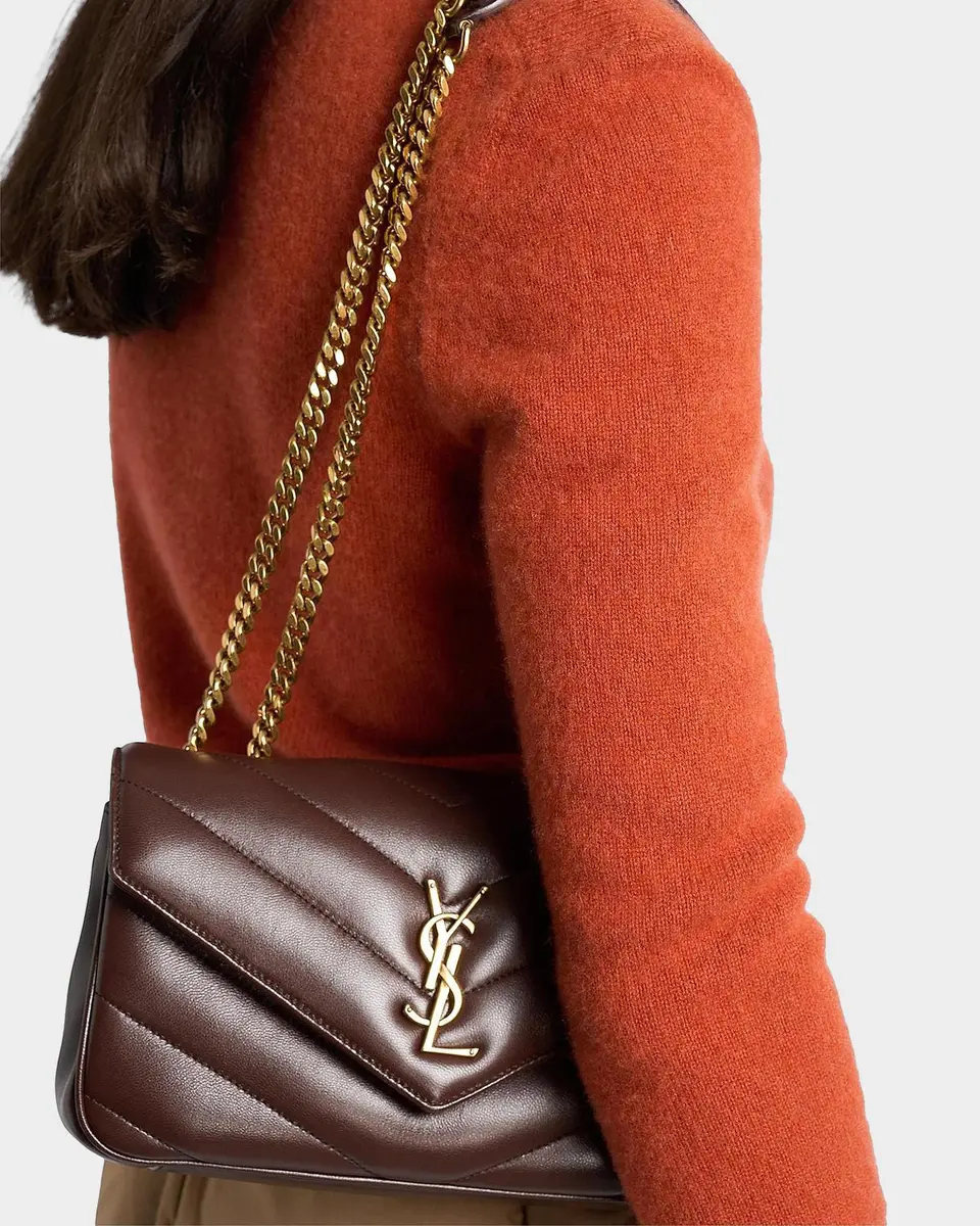 Saint Laurent Loulou Small Leather Shoulder Bag | Thumbnail 2 Saint Laurent Loulou Small Leather Shoulder Bag | Thumbnail 2