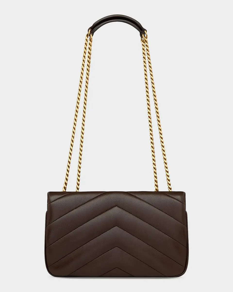 Saint Laurent Loulou Small Leather Shoulder Bag | Thumbnail 3 Saint Laurent Loulou Small Leather Shoulder Bag | Thumbnail 3