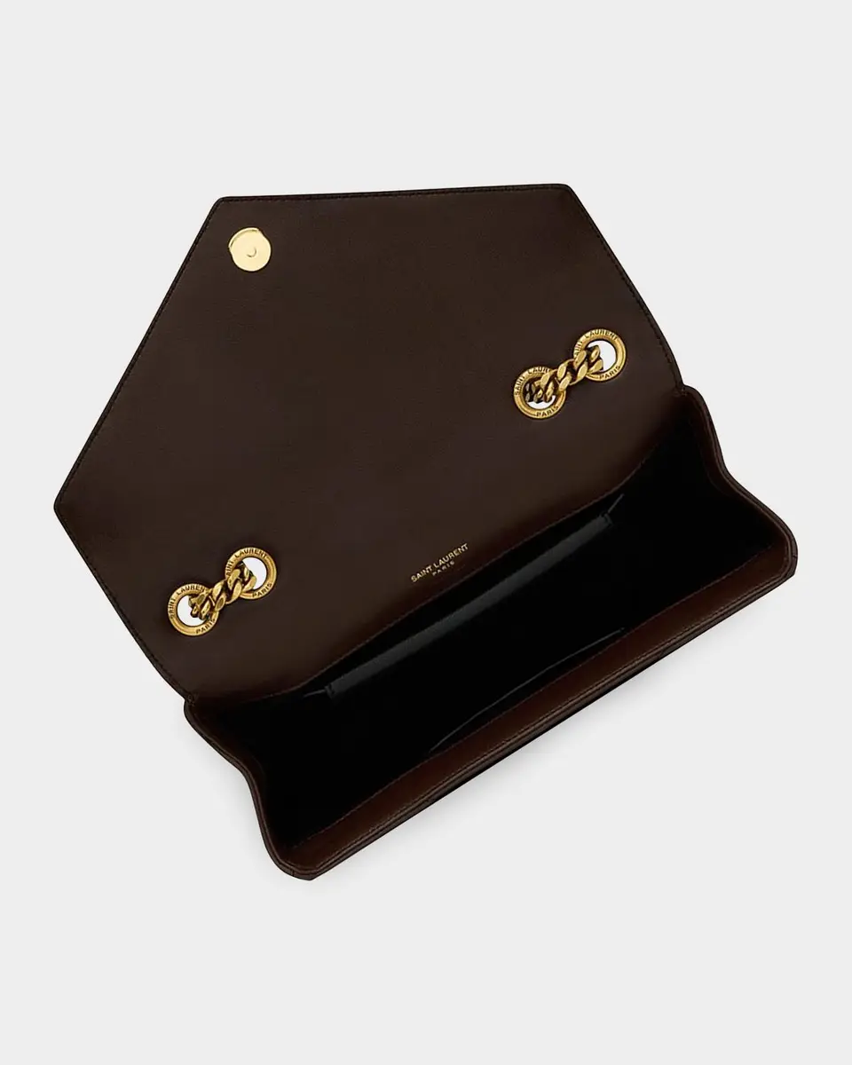 Saint Laurent Loulou Small Leather Shoulder Bag | Thumbnail 4 Saint Laurent Loulou Small Leather Shoulder Bag | Thumbnail 4