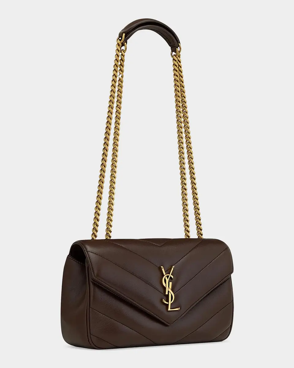 Saint Laurent Loulou Small Leather Shoulder Bag | Thumbnail 8 Saint Laurent Loulou Small Leather Shoulder Bag | Thumbnail 8