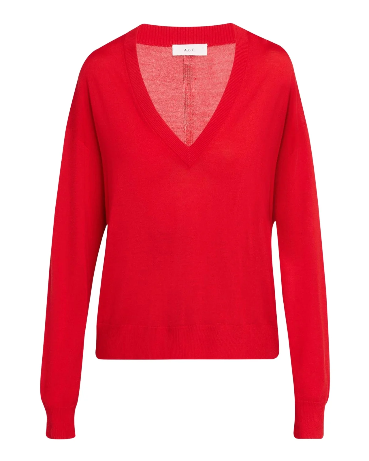 Nicole Wool V-Neck Sweater