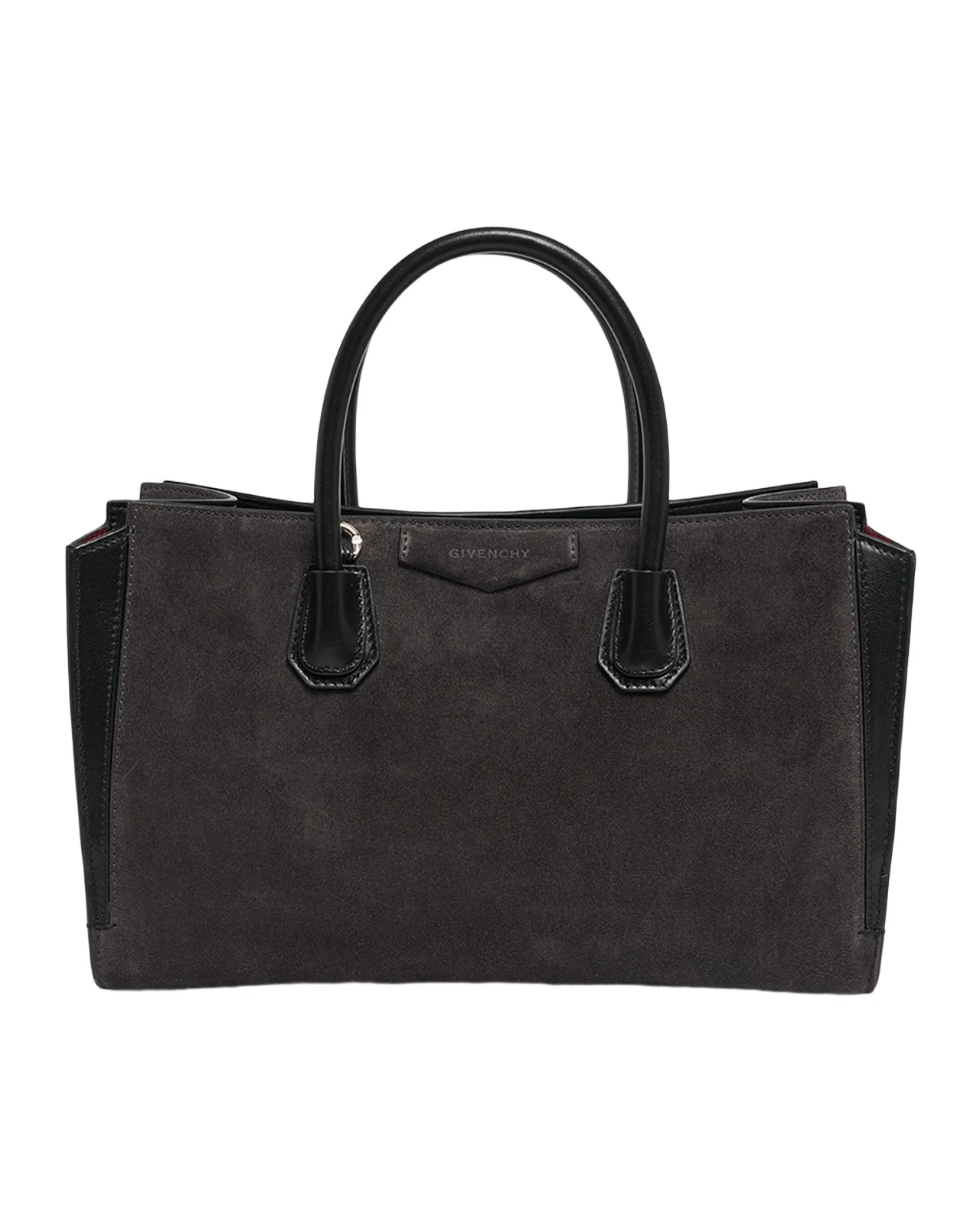 Givenchy Antigona Suede & Leather Carryall Top-Handle Bag