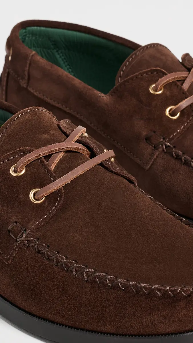 Vinny's Boatman Suede Loafers | Thumbnail 4