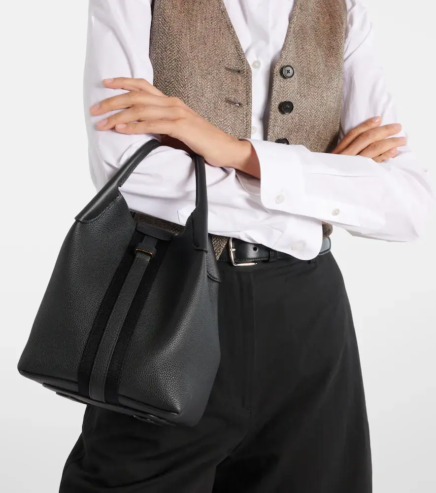 Loro Piana Bale Small leather bucket bag | Thumbnail 5 Loro Piana Bale Small leather bucket bag | Thumbnail 5