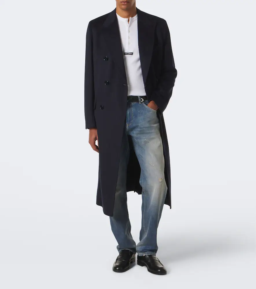 Dolce & Gabbana Double-breasted virgin wool coat | Thumbnail 5 Dolce & Gabbana Double-breasted virgin wool coat | Thumbnail 5