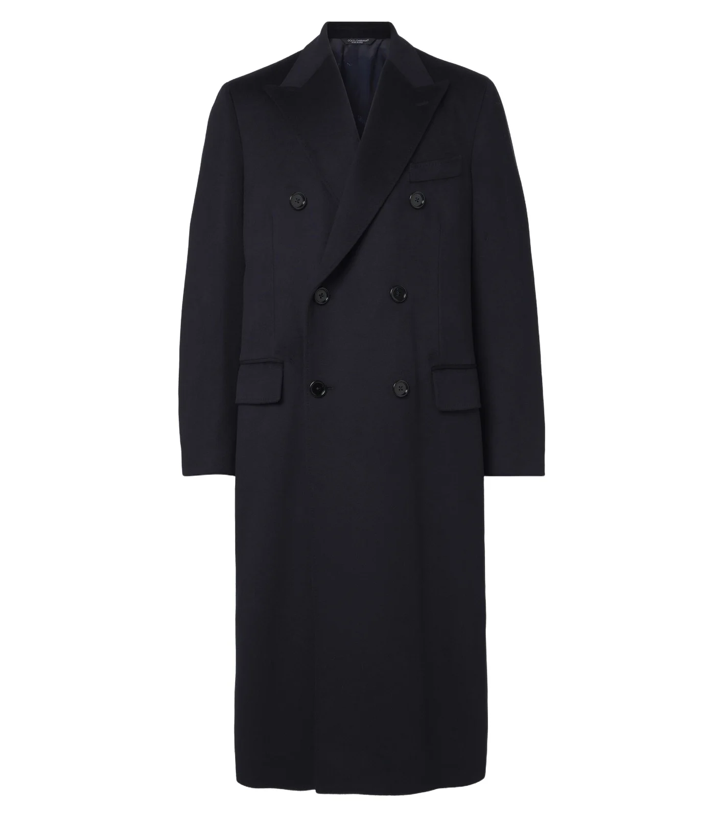 Double-breasted virgin wool coat Double-breasted virgin wool coat