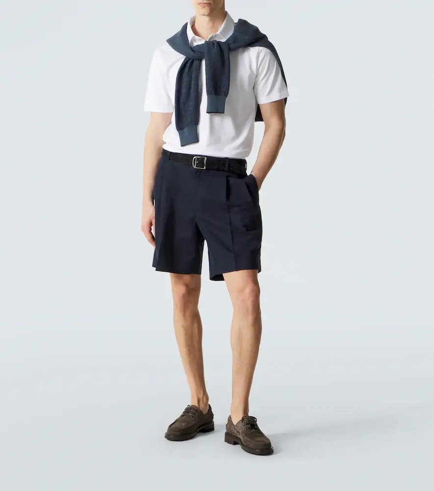 Brioni Cotton piqué polo shirt | Thumbnail 2 Brioni Cotton piqué polo shirt | Thumbnail 2