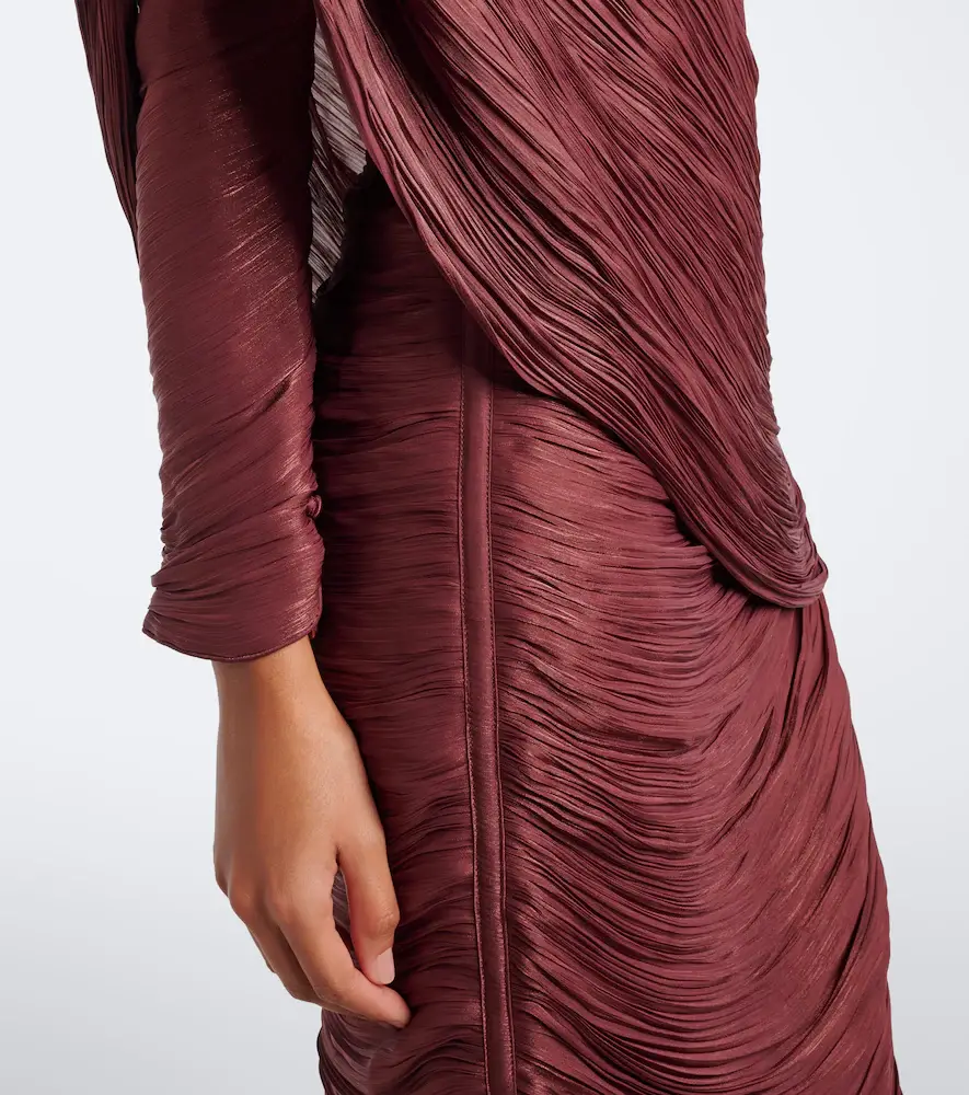 Marmar Halim Caped draped gown | Thumbnail 5 Marmar Halim Caped draped gown | Thumbnail 5
