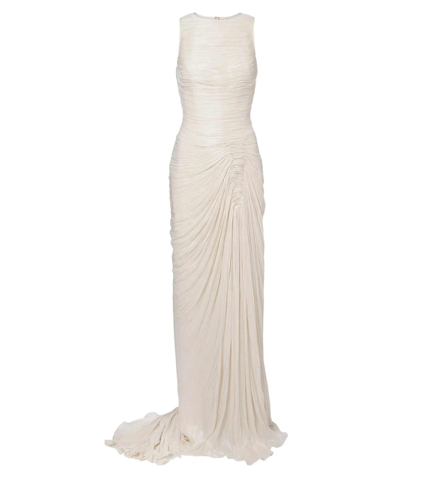 Marmar Halim Pleated satin gown
