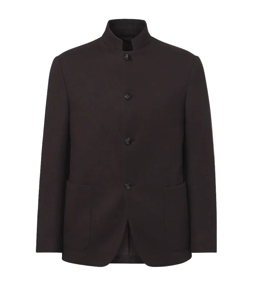 Wool and cashmere jacket