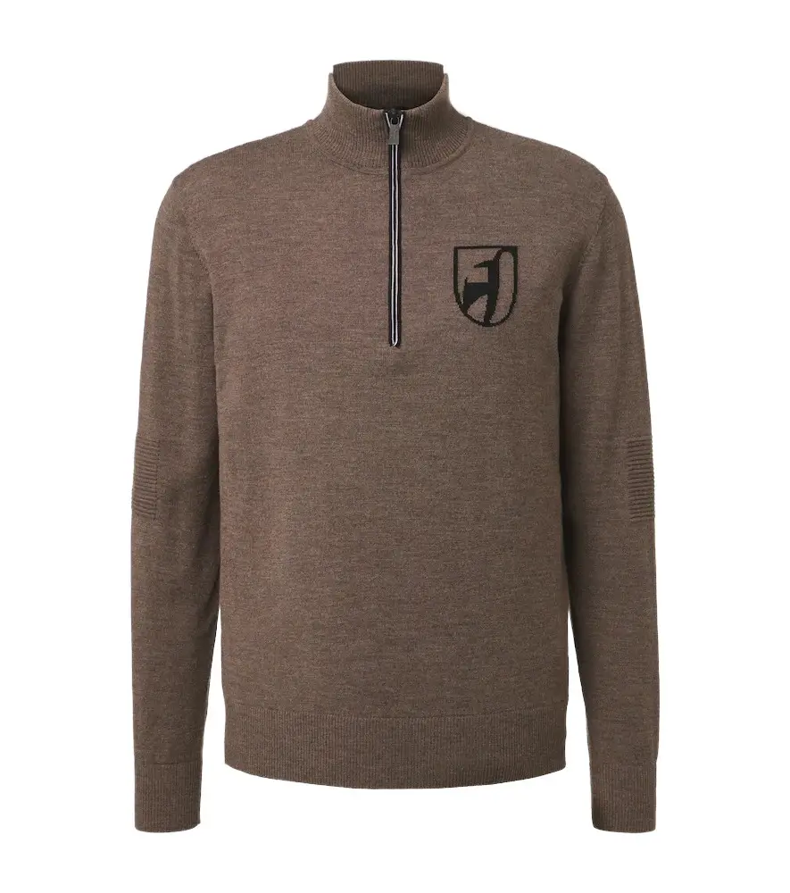 Toni Sailer Bruce wool half-zip sweater