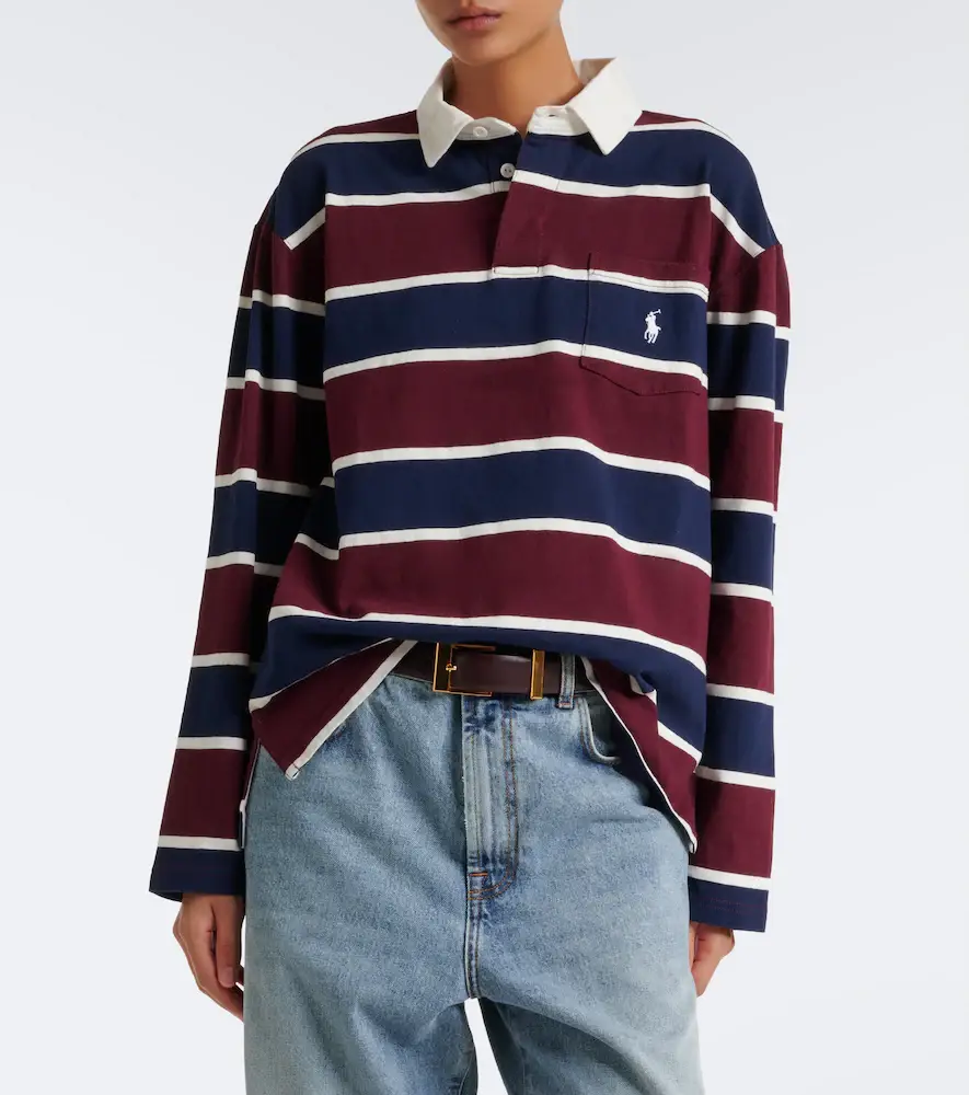 Polo Ralph Lauren Striped cotton jersey polo shirt | Thumbnail 4 Polo Ralph Lauren Striped cotton jersey polo shirt | Thumbnail 4