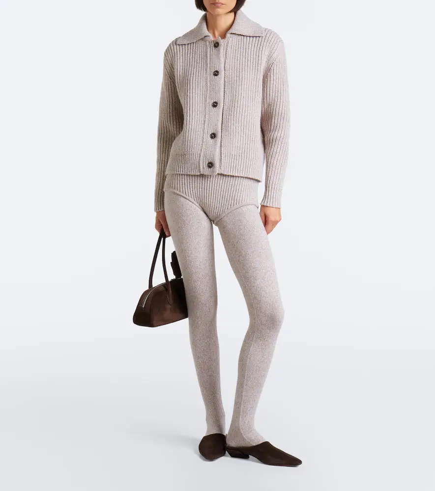 Magda Butrym Wool-blend tights | Thumbnail 2 Magda Butrym Wool-blend tights | Thumbnail 2