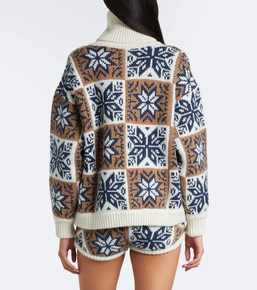 Magda Butrym Jacquard wool and cashmere shorts | Thumbnail 3 Magda Butrym Jacquard wool and cashmere shorts | Thumbnail 3