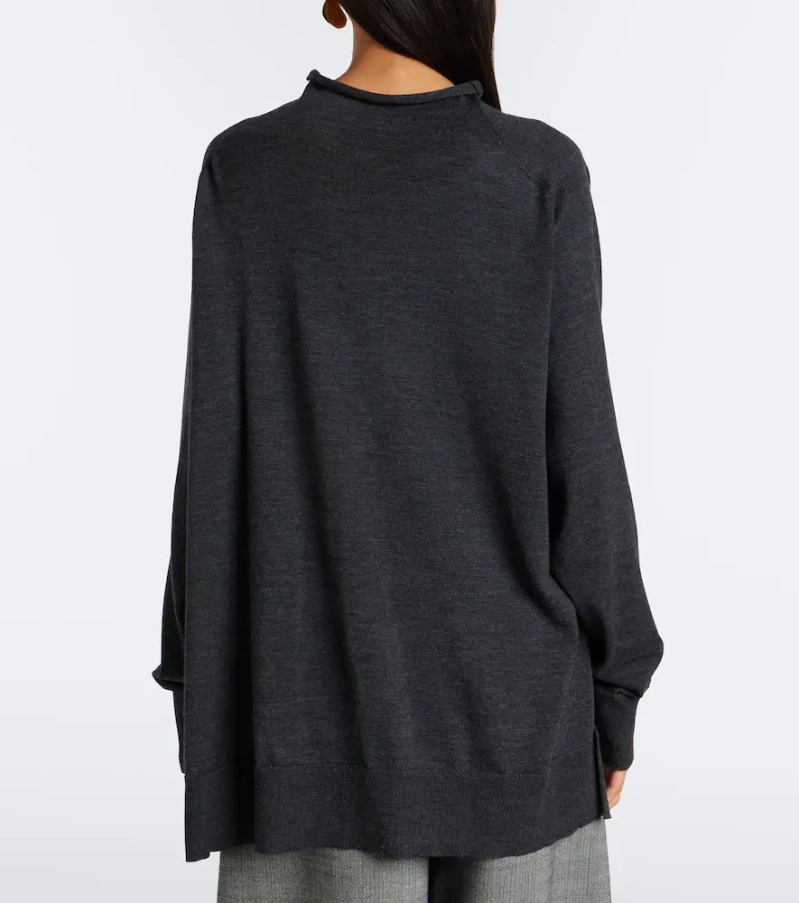 Magda Butrym Draped wool sweater | Thumbnail 6 Magda Butrym Draped wool sweater | Thumbnail 6