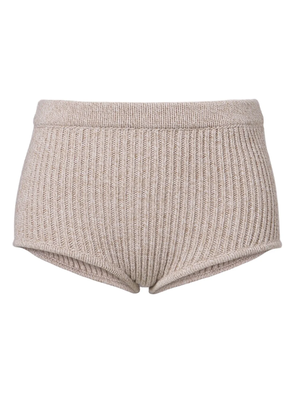 Magda Butrym Ribbed-knit wool shorts